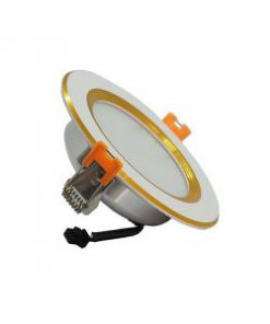 ĐÈN LED ÂM TRẦN AS-702 VIỀN VÀNG ĐẾ MŨ