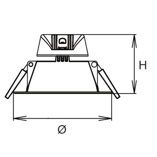 Led downlight GLOBAL SERIES 8W - Ảnh 2