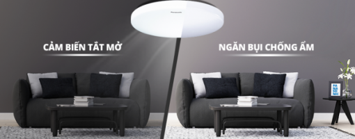 Đèn Led Ốp Trần Nanoco 12W Cảm Biến Loại Tròn - Ảnh 2