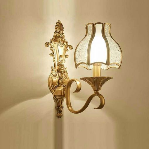 Đèn gắn tường đồng kính TA-DK222