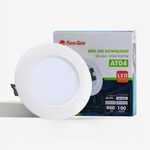 Đèn LED âm trần Downlight AT04 10W D90 Rạng Đông - Ảnh 2