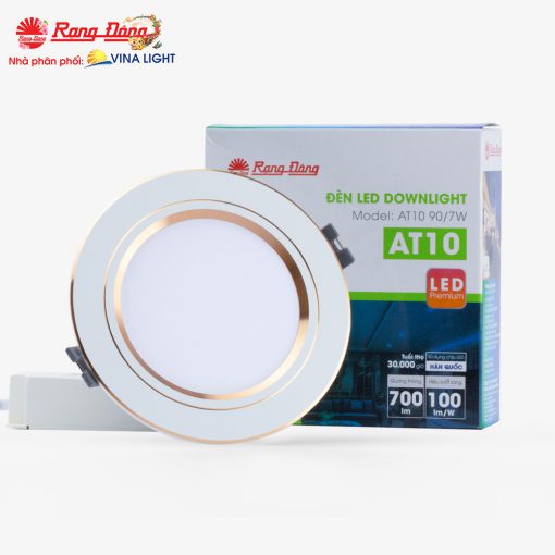 Đèn LED âm trần Downlight AT10 7W D90 Rạng Đông - Ảnh 5