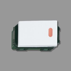 Công Tắc C 2 Chiều Mầu Trắng WEG5152-51SWK Có Đèn Báo Off