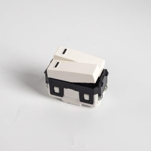 Công Tắc B 1 Chiều Loại Đôi Cỡ Nhỏ WEV502107SW Màu Trắng