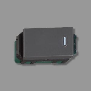 Công Tắc B Đơn 1 Chiều Mầu Đen WEV5001-7H