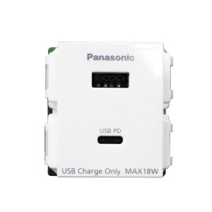 Ổ Cắm 1 Cổng USB 1 Cổng Type C WEF14821W-VN Mầu Trắng