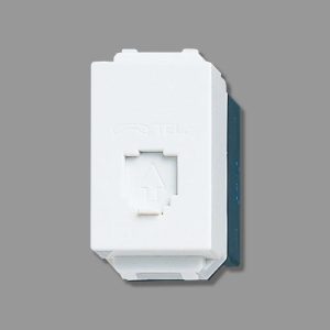 Ổ Cắm Điện Thoại 4 Dây WEV2364SW Mầu Trắng