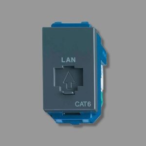 Ổ Cắm Data Mạng WEV24886H CAT6 Mầu Đen