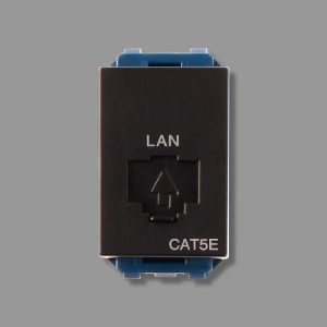 Ổ Cắm Data Mạng WEV2488H CAT5E Mầu Đen