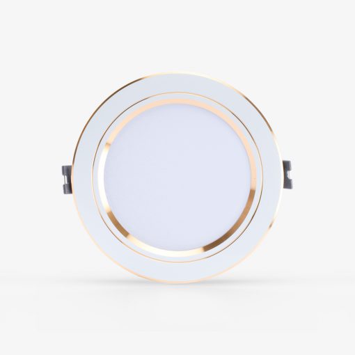 Đèn LED Âm Trần 9W Viền Vàng Rạng Đông AT10 110/9W