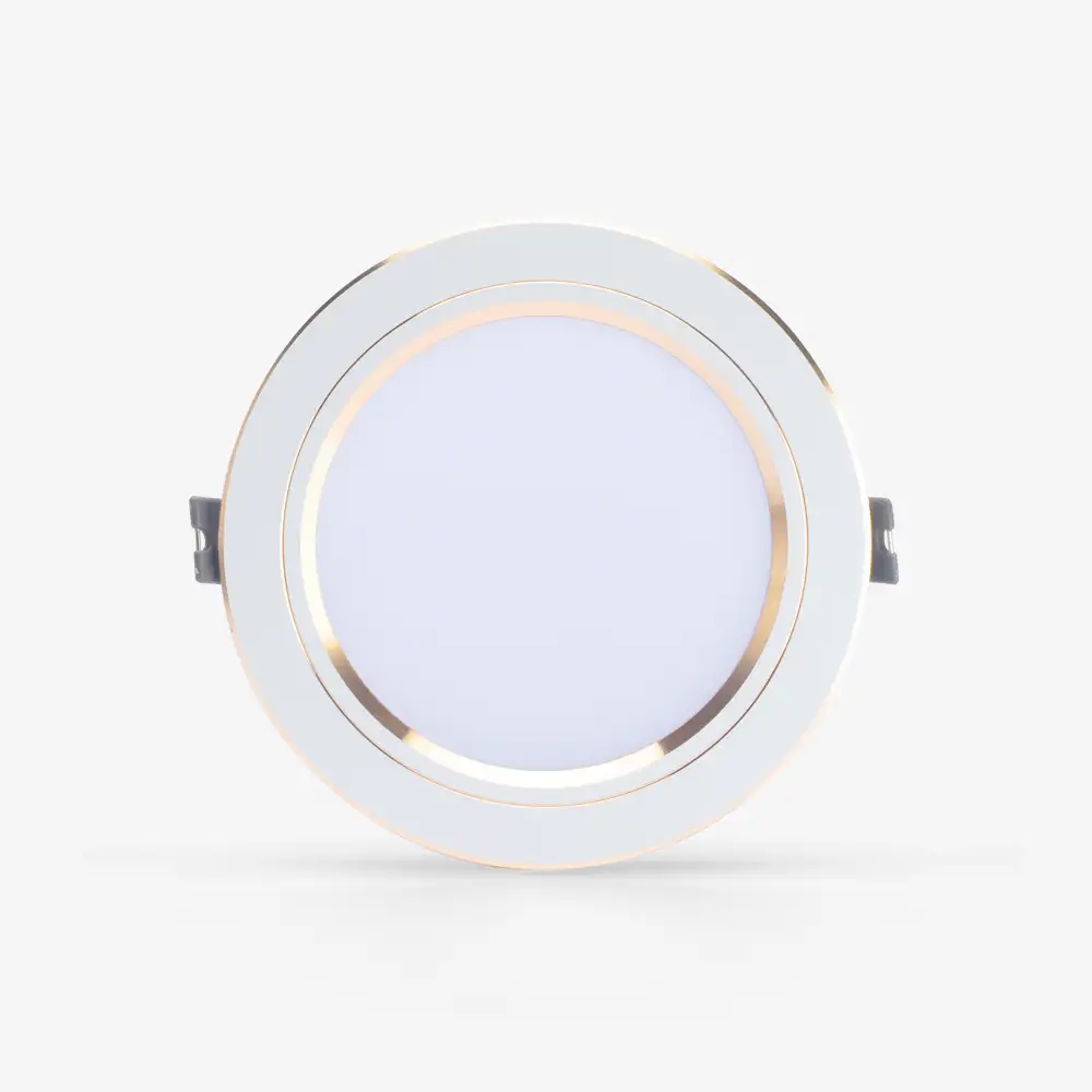 Đèn LED Âm Trần Viền Vàng Rạng Đông AT10 90/10W